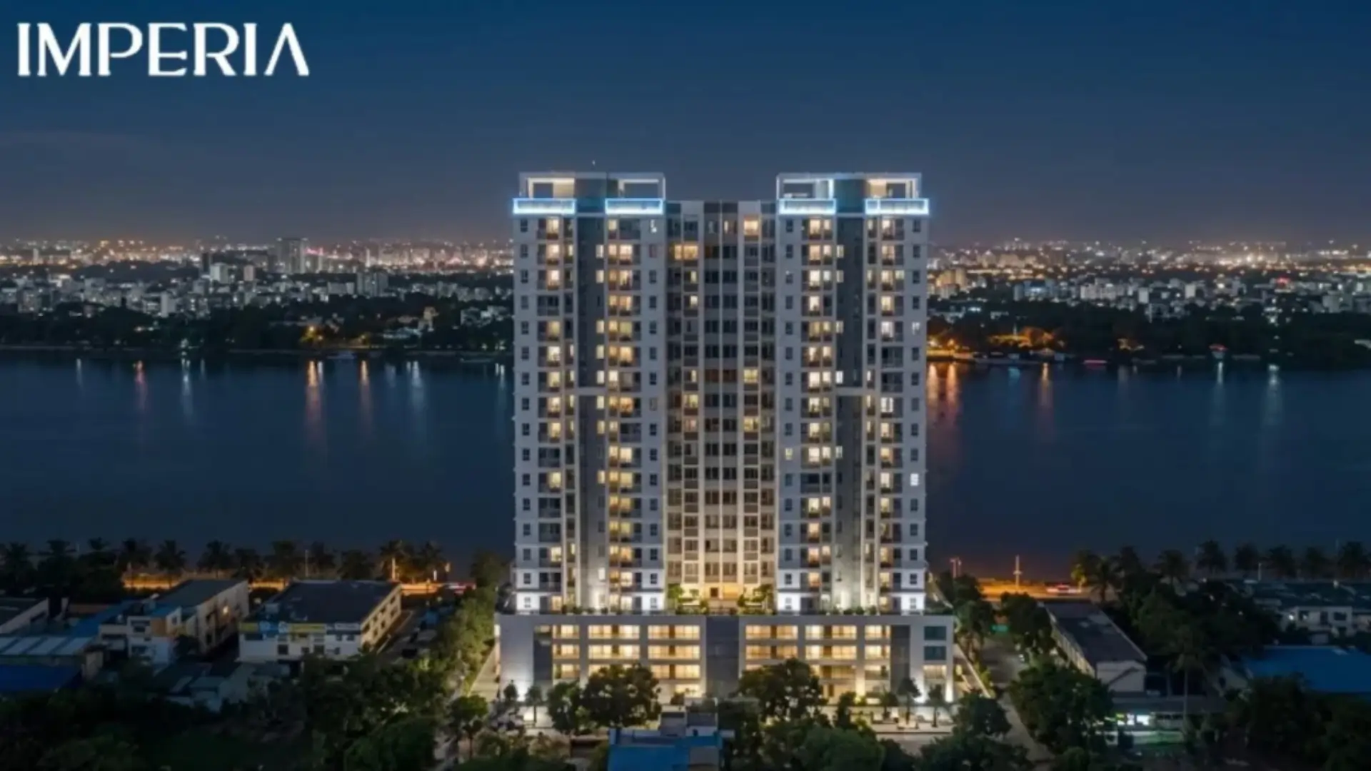 Merlin Imperia Konnagar premium 2 and 3 BHK flats on GT Road with Ganges view